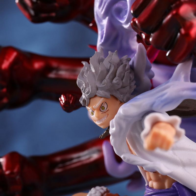 Mô hình One Piece - Luffy Gear 5 Gatling Gun 3 Mô hình One Piece